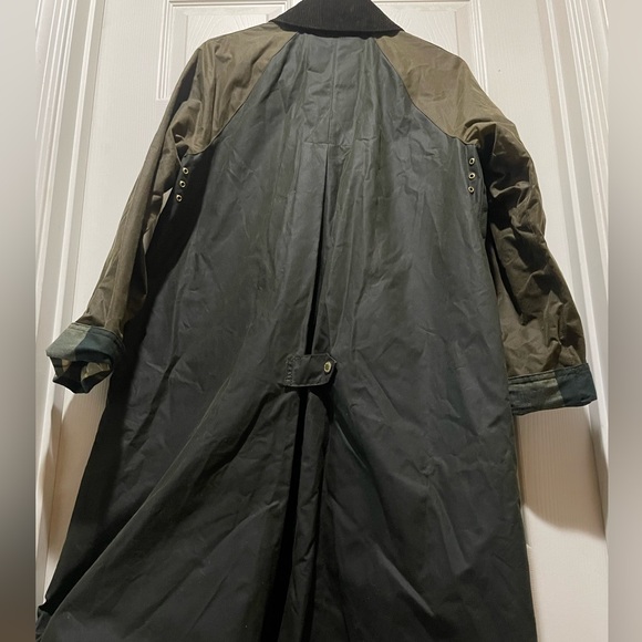 Barbour Evette Water Repellent Waxed Car Coat - Picture 7 of 11